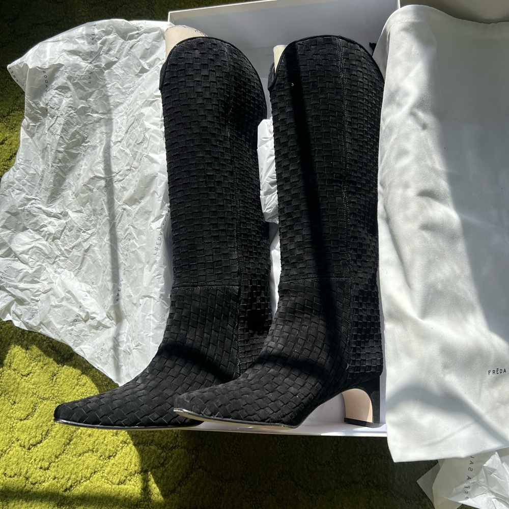 LENNOX WOVEN TALL BOOT